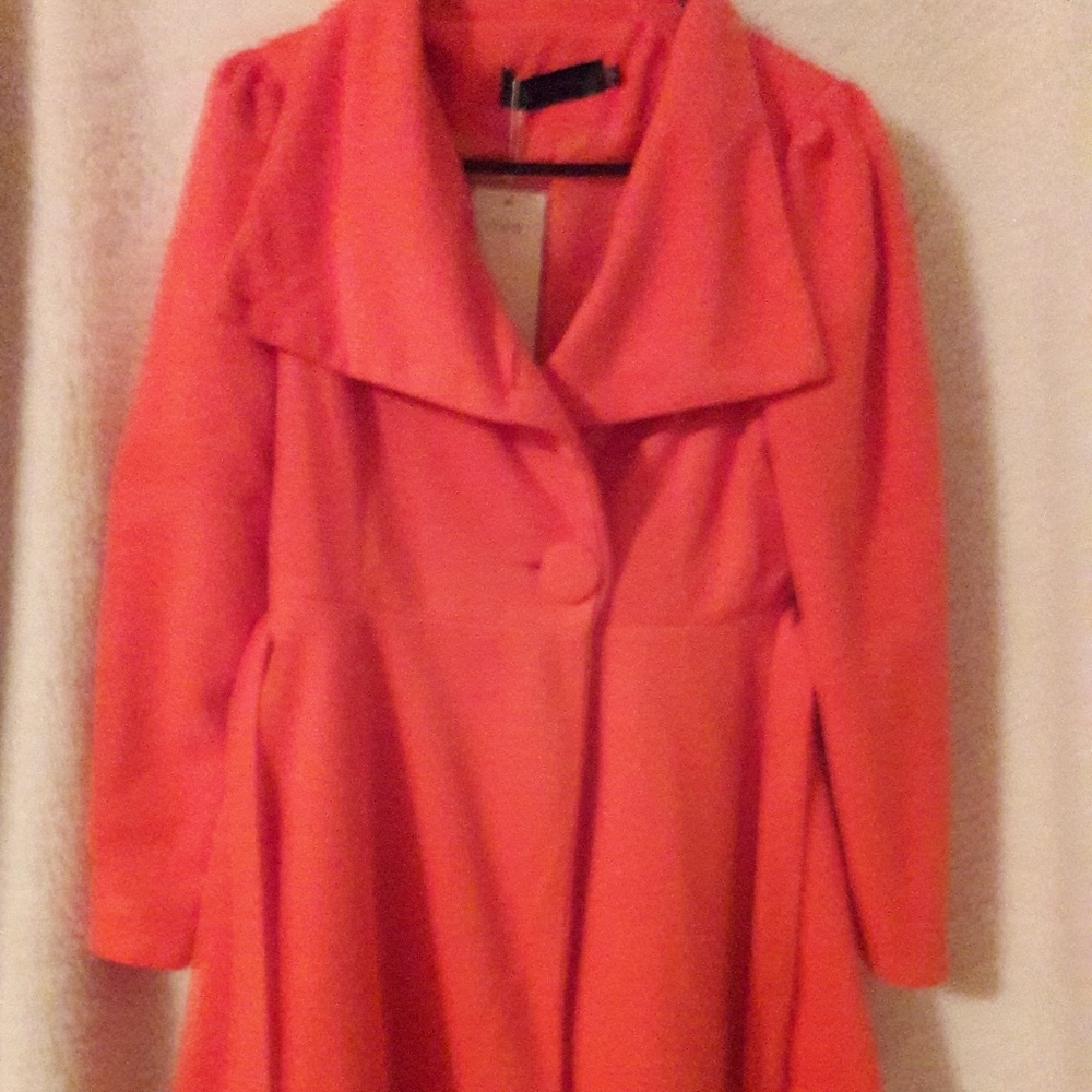Orange coat